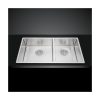 Chậu rửa bát inox 2 hố Malloca MS 6065 2 Chậu Rửa bát Malloca MS 6065
