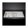 Chậu rửa bát Inox 2 hố Malloca MS 6306 ST 2 Chậu rửa bát Malloca MS 6306T