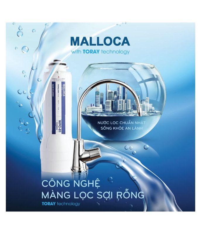 Bộ lọc nước Malloca MPC-5KCB