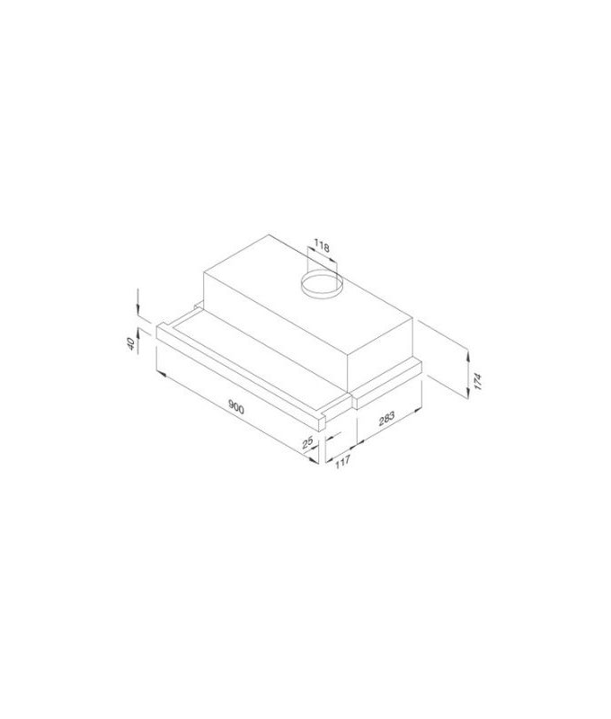 Máy hút mùi Malloca K1509 TC 3 Thiết kế của Máy hút mùi Malloca K1509 TC