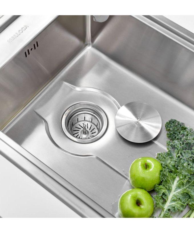 Chậu rửa bát Inox 1 hố Malloca MS 5066W 3 Chậu rửa bát Malloca MS 5066W