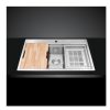 Chậu rửa bát Inox 1 hố Malloca Slide MS 861 1 Chậu rửa bát Malloca Slide MS 861