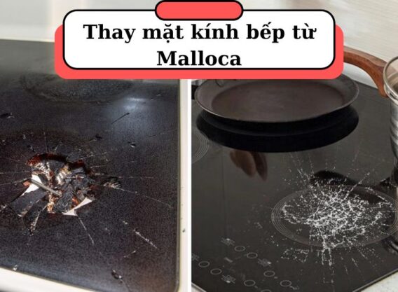 Thay mặt kính bếp từ Malloca