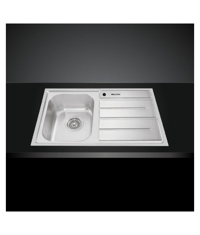Chậu rửa bát inox 1 hố Malloca MS - 1017 NEW
