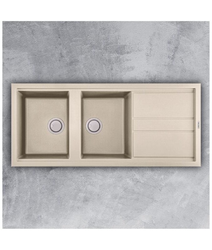 Chậu rửa bát Malloca BIANCO K-50062