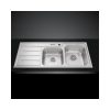 Chậu rửa bát bán thủ công Malloca MS 1027L NEW