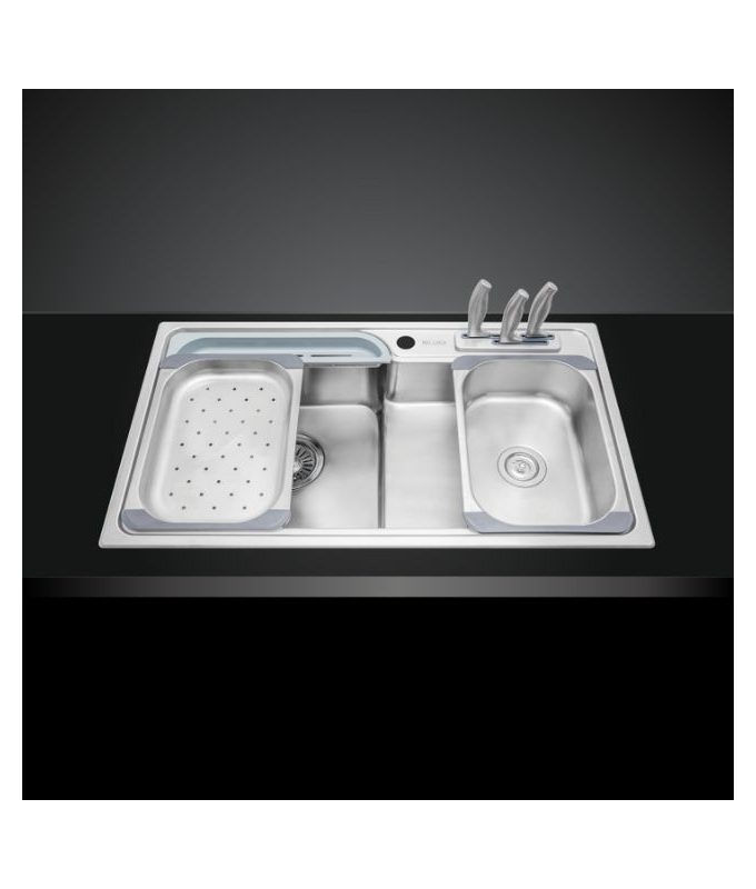 Chậu rửa bát bán thủ công Malloca MS 1028D