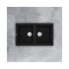 Chậu rửa bát Malloca NERO G-45040