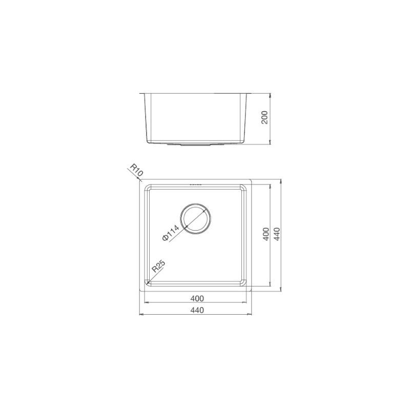 kích thước của Chậu rửa bát Malloca MS 6044 kích thước của Chậu rửa bát Malloca MS 6044