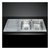 Chậu rửa bát inox 2 hố Malloca MS 1026L 1 Chậu rửa bát Malloca MS 1026L