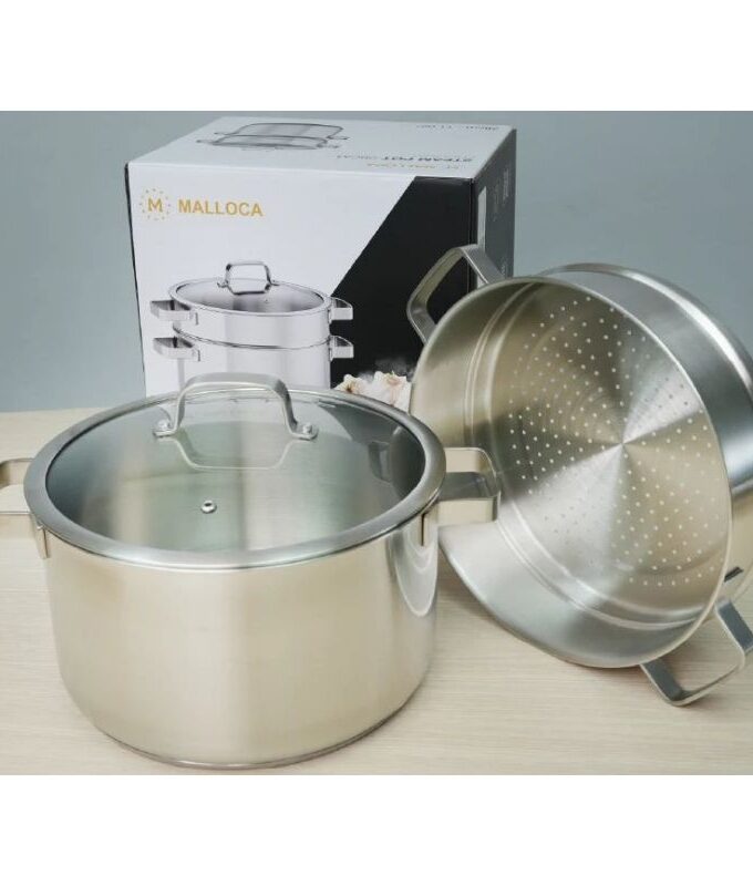 Nồi hấp Malloca SA182 5 thuc te noi hap malloca sa182