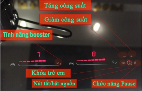 bảng điều khiển dễ dàng thao tác sử dụng