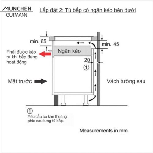Bếp từ kết hợp hồng ngoại Munchen GM5860 (Platin Series - Germany)