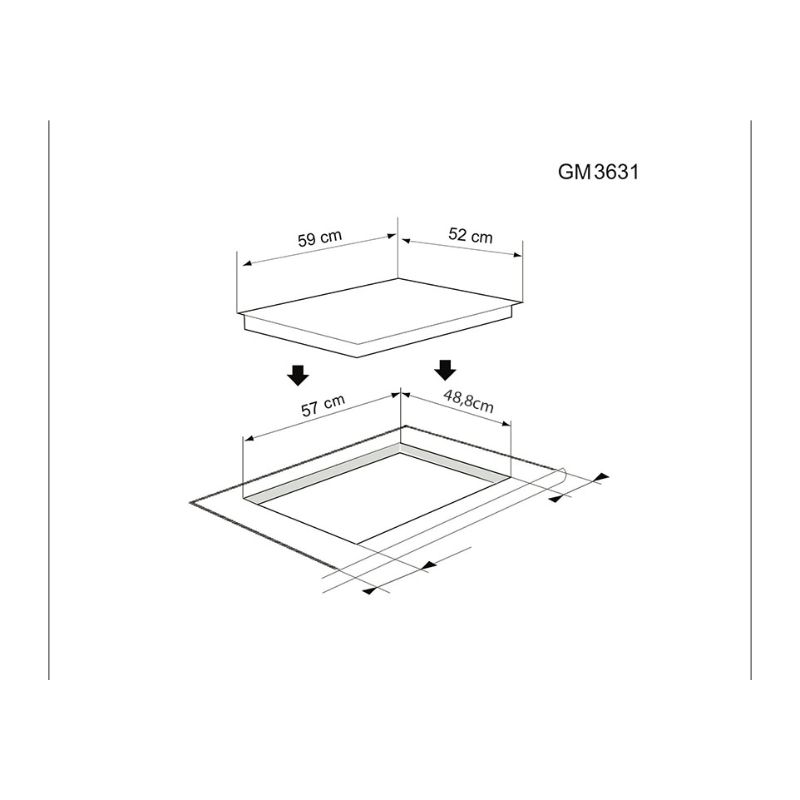 Bếp từ Munchen GM3631 (Taaffeite Series - Germany) Bếp từ Munchen GM3631 (Taaffeite Series - Germany)