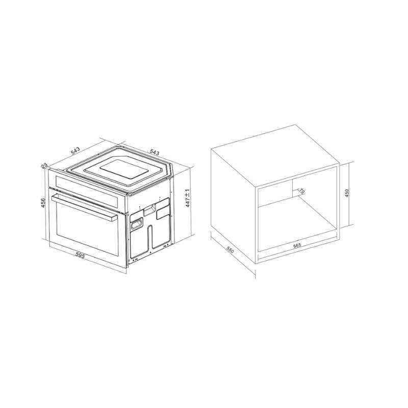 kích thước của Lò vi sóng có chức năng nướng Munchen MHB645 kích thước của Lò vi sóng có chức năng nướng Munchen MHB645