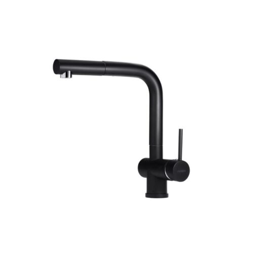 Vòi rửa bát dây rút Black Munchen MBF81825B
