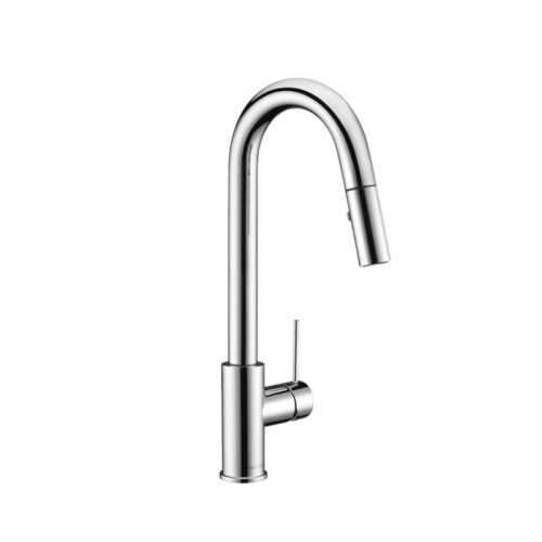Vòi rửa bát dây rút Chrome Munchen MBF81829C