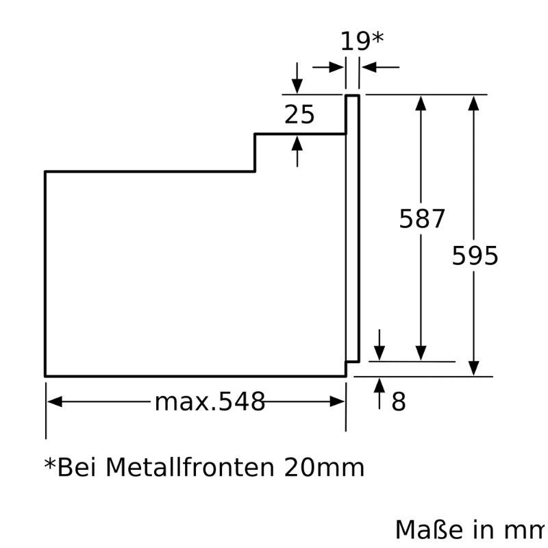 Hình ảnh 2D Bosch HBA33B550D Hình ảnh 2D Bosch HBA33B550D