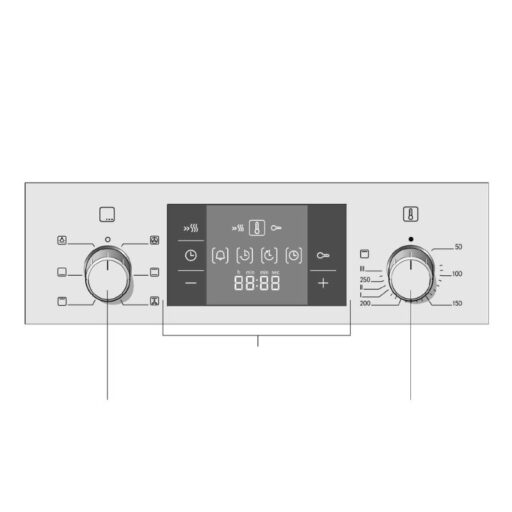 Ảnh bảng điều khiển Bosch HBA23B450