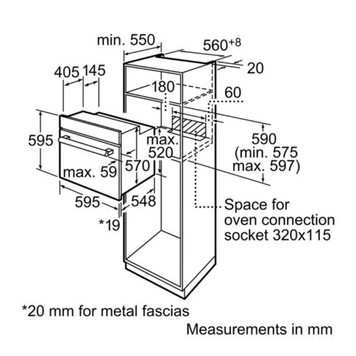 LÒ NƯỚNG BOSCH HBN331E2J thiết kế tinh tế 6 Hình ảnh 3d Bosch HBN331E2J