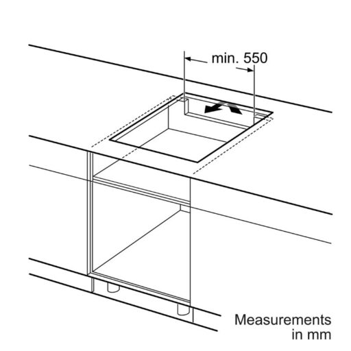 BẾP ĐIỆN TỪ BOSCH PIB675L34E giá tốt 6 Hình ảnh 3d Bosch PIB675L34E