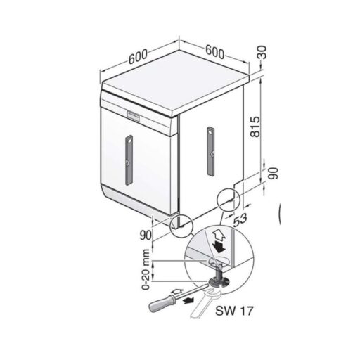 Hình ảnh 3d Bosch SMS50E88EU