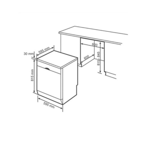 Hình ảnh 3d Bosch SMS69U88EU