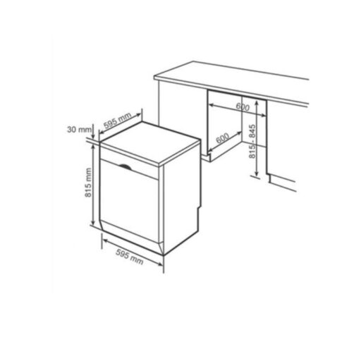 Hình ảnh 3d Bosch SMU58M75EU