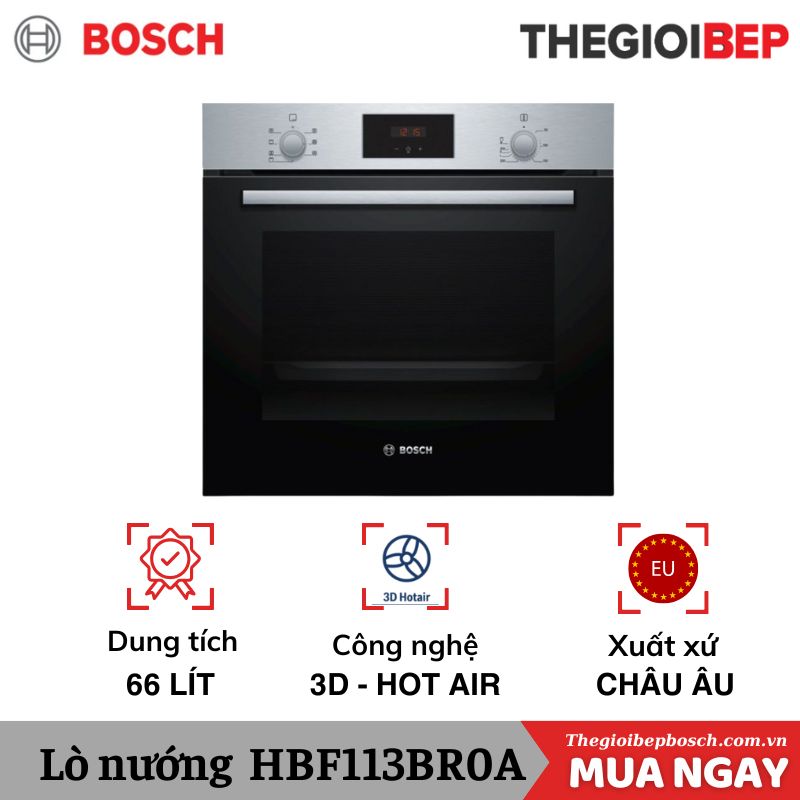 Lò nướng Bosch HBF113BR0A Lò nướng Bosch HBF113BR0A
