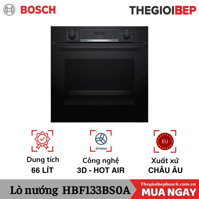 Lò nướng Bosch HBF133BS0A Lò nướng Bosch HBF133BS0A
