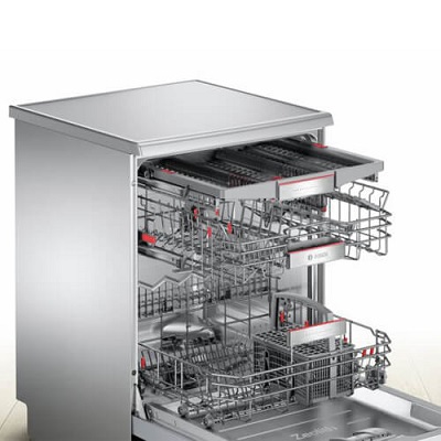 Đánh giá máy rửa bát Bosch SMS88TI40M 2 Hệ thống VarioFlex Basket 3 giá rửa linh hoạt