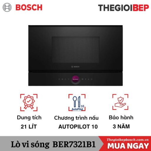 Lò vi sóng Bosch BER7321B1 lắp âm