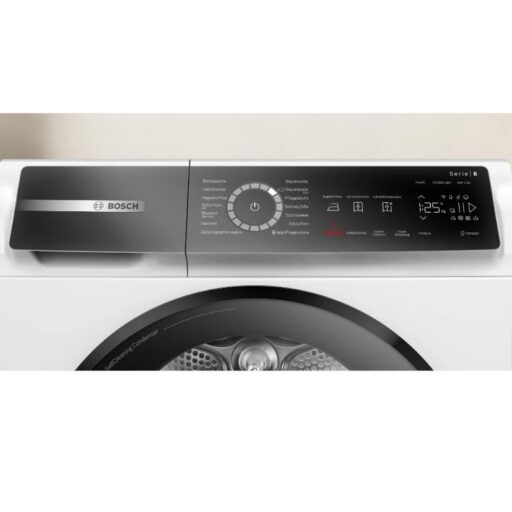 Máy sấy bơm nhiệt Bosch 9kg WQB245B40 Serie 8 4 Bảng điều khiển máy sấy bơm nhiệt Bosch 9kg WQB245B40 Serie 8