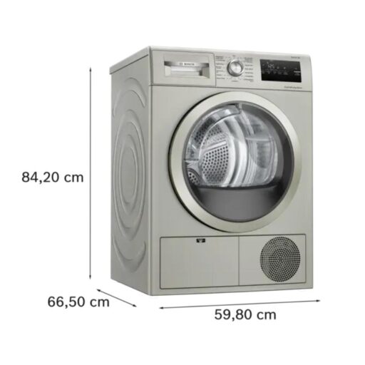 Máy sấy bơm nhiệt Bosch 8kg WTH85VX3 Serie 4 4 Kích thước máy sấy bơm nhiệt Bosch 8kg WTH85VX3 Serie 4