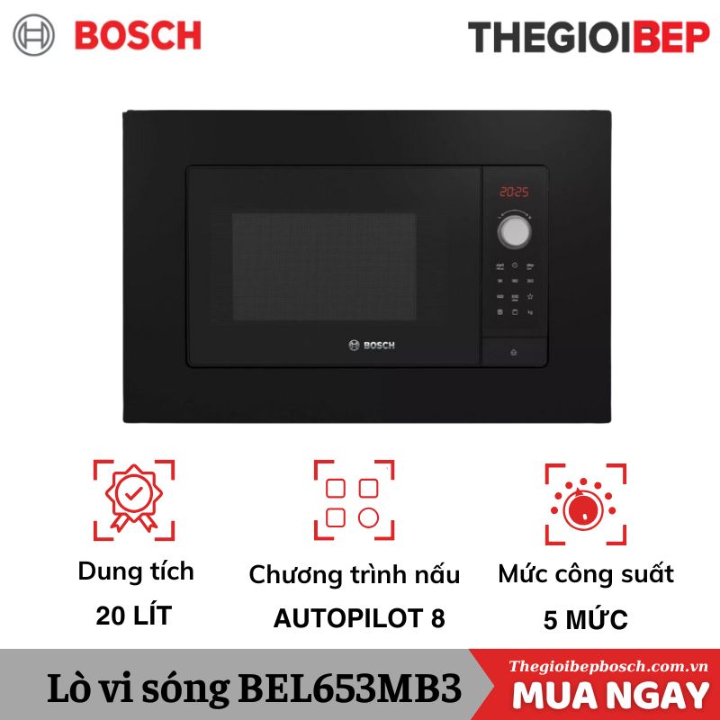 Lò vi sóng Bosch BEL653MB3 Lò vi sóng Bosch BEL653MB3