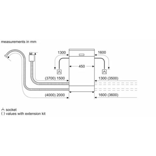 Máy rửa bát Bosch SPI2HKS59E serie 2, bán âm 9 ang lap dat spi2hks59e