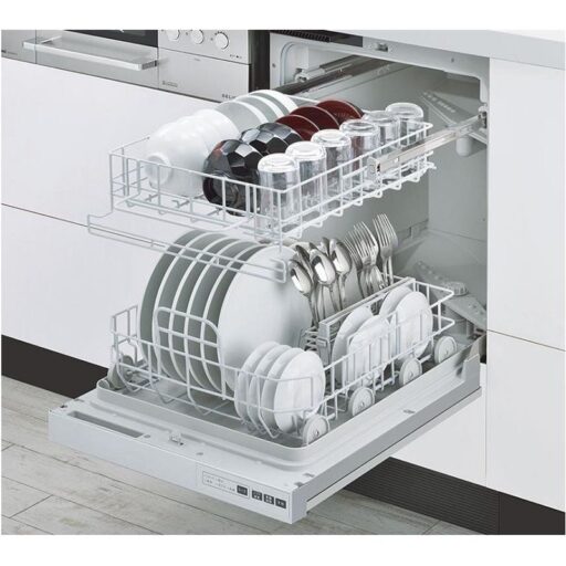 Máy rửa bát Bosch SMI4ECS14E serie 4, bán âm 5 anh thuc te may rua bat bosch smi4ecs14e