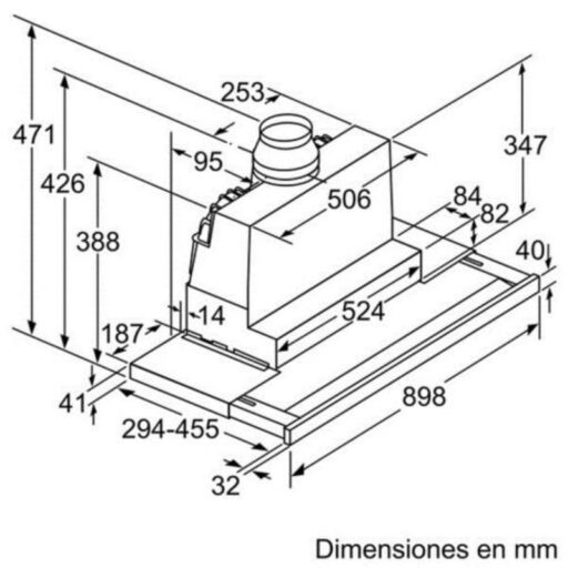 Máy hút mùi âm tủ Bosch DFS097K50 5 bosch DFS097K50 6 1