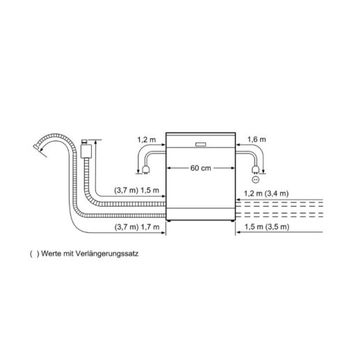 Máy rửa bát Bosch SMS25AW00E serie 2, độc lập 5 hinh anh 2d bosch sms25aw00e