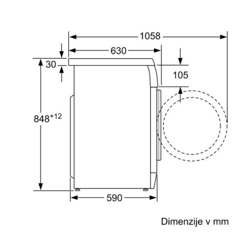 Máy giặt Bosch WAS28448ME 6 hinh anh 2d bosch was28448me