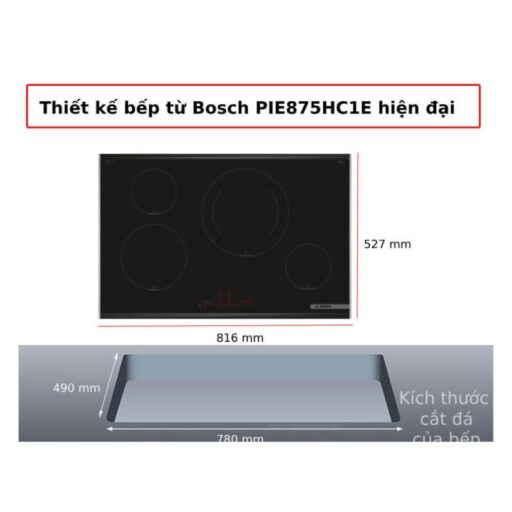 Bếp từ Bosch 4 vùng nấu PIE875HC1E lắp âm 5 hinh anh lap dat bosch pie875hc1e