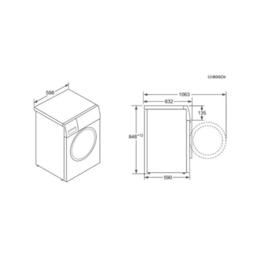 Máy giặt Bosch WAW32640EU I-DOS 5 may giat bosch waw32640eu i dos 1 2