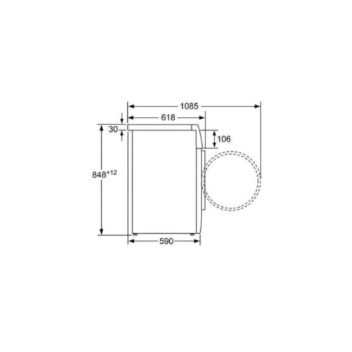 Máy giặt quần áo Bosch WVH30542EU 7 may giat quan ao bosch wvh30542eu 1