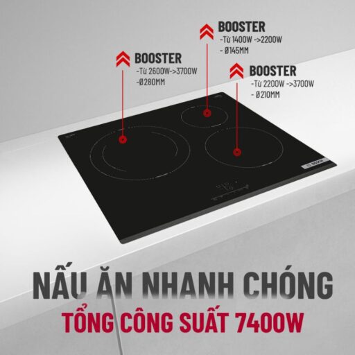 Bếp từ Bosch 3 vùng nấu PIJ631BB5E lắp âm 6 tien ich bep tu bosch 3 vung nau pij631bb5e lap am