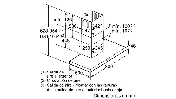 MÁY HÚT MÙI TREO TƯỜNG BOSCH DWB098J50 4 may hut mui treo tuong bosch dwb098j50 boschnhapkhau 2