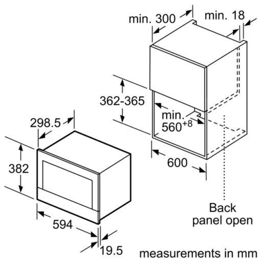 Lò vi sóng Bosch BFL634GS1B 5 lo vi song bosch bfl634gs1b 4