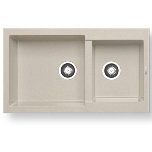 Chậu rửa đá BOSCH PYRAGRANITE ALAZIA (86X50) 1 3/4B