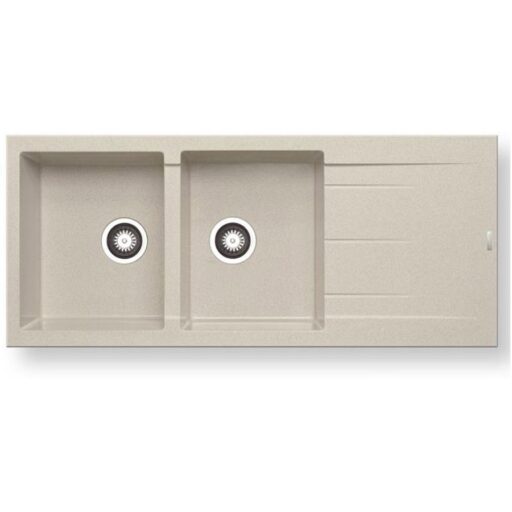 Chậu rửa đá BOSCH PYRAGRANITE ALAZIA (116X50) 2B 1D