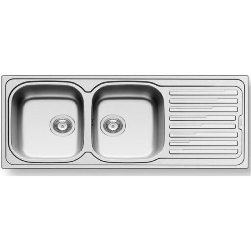 Chậu rửa bát inox BOSCH AMALTIA (116X50) 2B 1D (Inox bóng)