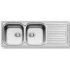 Chậu rửa bát inox BOSCH AMALTIA (116X50) 2B 1D (LANH) 2 chau rua bat inox bosch amaltia 116x50 2b 1d lanh